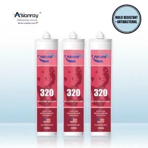 Waterproof Clear Acetoxy Glass Silicone Sealant Adhesive