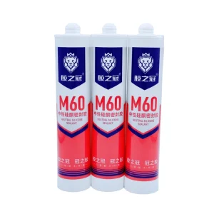 Waterproof Clear Acid Silicone Joint Sealant Caulk Acetoxy GP Silicone Sealant