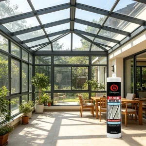 Waterproof Crack-Resistant Construction Silicone Sealant for Curtain Wall Woodworking Transportation Packing Use 20