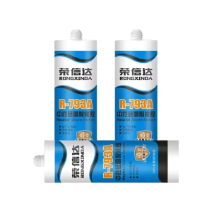 Waterproof Fast Curing Neutral Silicone Sealant White Smooth Paste for Transportation Construction Footwear Leather Adhesive
