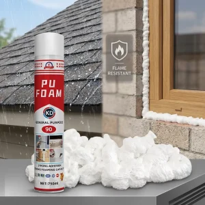 Waterproof Fire Resistant One Component PU Spray Foam Insulation Polyurethane Expanding Sealant for Roof Wall