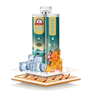 Waterproof High-Temperature-Resistant Flexible Two-Component Epoxy Grout Sealant for Bathroom and Kitchen Tiles