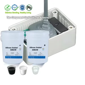 Waterproof Insulating Flame-Retardant Thermally Conductive Two-Part Silicone Sealant for PCB Boards