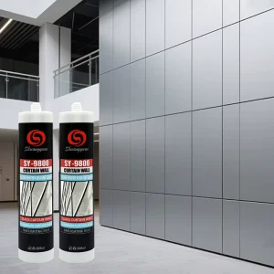 Waterproof Long-Lasting Silicone Sealant for Glass Doors Windows Weather-Resistant PU Sealant for Woodworking Packaging