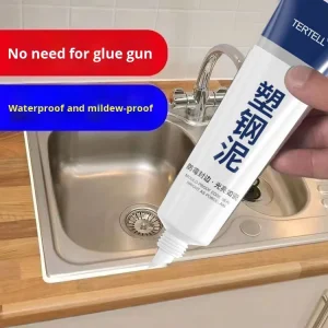 Waterproof Mildew-Proof Ceramic Glue Bathroom Kitchen Sealant Plastic Steel Leak Repair Toilet Edge Sealing Epoxy Liquid Coating