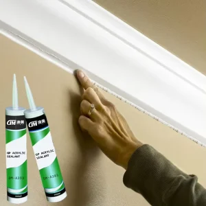 Waterproof Milk White Water-Based Acrylic Caulking Sealant