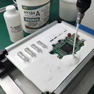 Waterproof Moisture-Proof Silicone Potting Sealant Low-Viscosity Adhesive for Electronics Circuit Boards