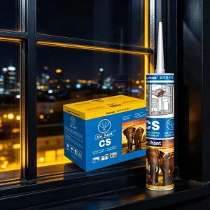 Waterproof Neutral Cure Silicone Sealant for Curtain Wall, Concrete, Aluminum, and Facade Joints
