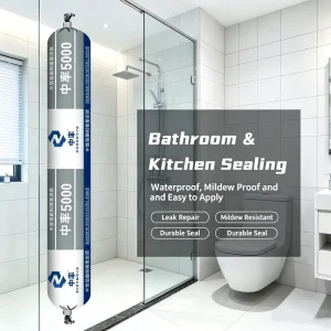 Waterproof Neutral Industrial Glass Tile Sealant Silicone Adhesive for Construction for Fiber Garment Transportation Woodworking