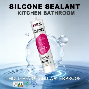 Waterproof Neutral Structural Silicone Sealant for Construction, Transportation, and Aquariums