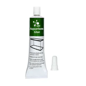 Waterproof Non-Toxic Aquarium Silicone Sealant Clear Glass Glue