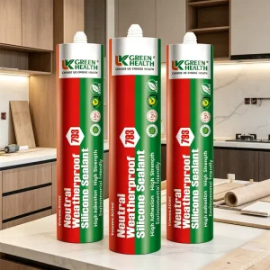 Waterproof Outdoor Silicone Sealant Permanently Repairs Roof Wall Cracks Heat Stretch-Resistant Tough Tear-Proof for Exteriors