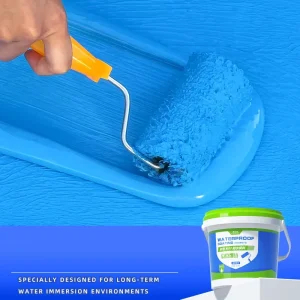 Waterproof Paint and Leak Repair Coating for Swimming Pools Tanks and Roofs