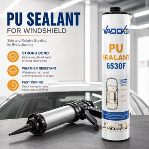 Waterproof Polyurethane Windshield Glass Sealant 600ml