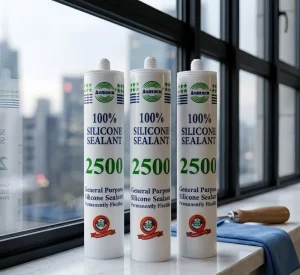 Waterproof Quick-Drying Acetic Cure Silicone Sealant for Windows Doors and Glass Construction