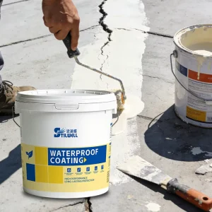 Waterproof Roof Sealant Coating 5 Gallon Acrylic Polyurethane Formula for Roof Leak Prevention
