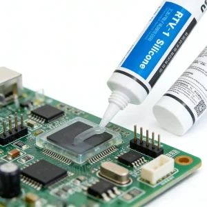 Waterproof Silicone Sealant Anti-Corrosion Glue Non-Sag Oxime-Removal for Electronic Panel Sealing Transparent Waterproof