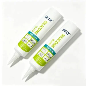 Waterproof Silicone Sealant High Elasticity Acetic-Cure for Glass and Aluminum Sanitary Sealing