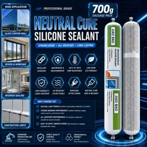 Waterproof Silicone Sealant for Insulating Glass Weatherproof Anti-Moisture Sealant