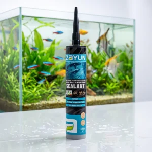 Waterproof Weather-Resistant Silicone Sealant for Stainless Steel Tubes Glass Pools Construction and Packing