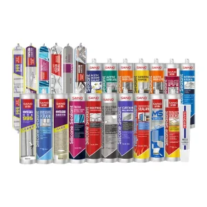 Waterproof Weatherproof Acetic and Neutral Silicone Sealant for Aquariums, Windows, Doors, and Construction