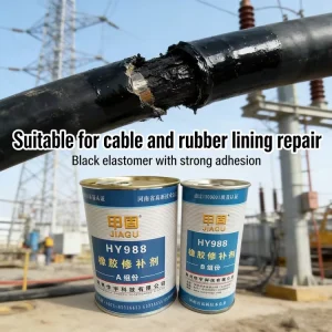 Wear Resistant Rubber Repair Adhesive Sealant for Mining Conveyor Belt and Cable Sheath Protection