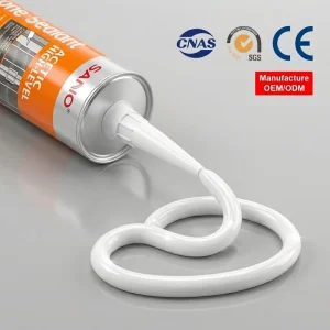 Weather-Resistant Acid-Cure Silicone Waterproof Sealant Clear for High-Rise Glass Construction