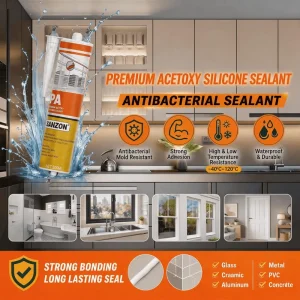Weather Resistant Acrylic Glue Silicone Sealant for Construction Packing Transportation