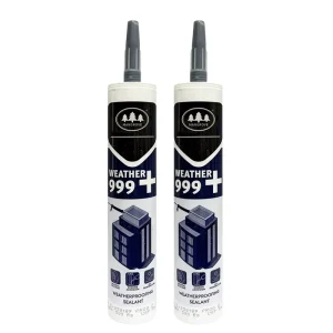 Weather-Resistant Black Neutral Silicone Sealant for Curtain Wall Construction and Structural Glazing