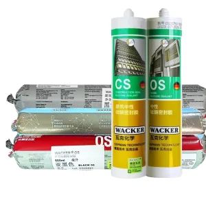 Weather-Resistant Door Window Sealant Anti-Aging Waterproof Mildew-Proof Glass Glue for Curtain Wall