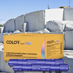 Weather-Resistant Fade-Resistant Customizable Color Structural Silicone Sealant 500ml for Construction