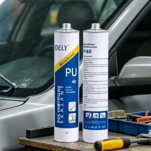 Weather Resistant PU Sealant PU40 Professional Auto Glass Sealant for Bus Truck Ship Container Repair PU Sealant