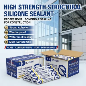 Weather-Resistant Silicone Adhesive Sealant for Glass Curtain Walls and Aluminum Panel Exterior Joints