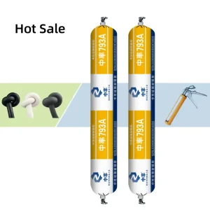 Weather-Resistant Silicone Sealant for Construction Window and Door Sealing