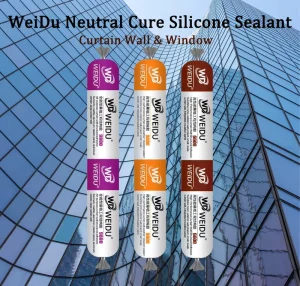 Weather-Resistant Silicone Sealant for Curtain Wall Window Construction