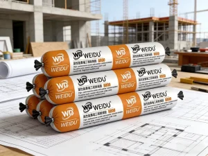 Weather-Resistant Silicone Sealant for Toilet and Glass Joints