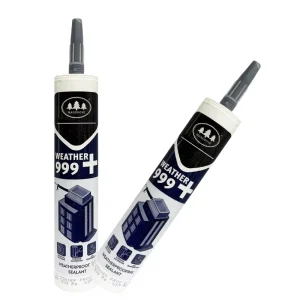 Weatherproof 300ml Black Neutral Silicone Sealant for Home Decoration Window Furniture Door