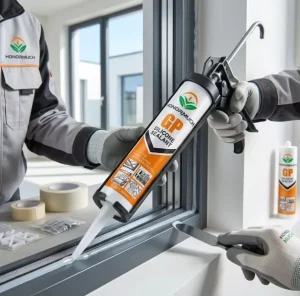 Weatherproof Construction Joint Sealant, Translucent Acetic Silicone Sealant