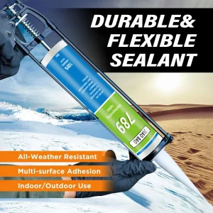 Weatherproof Neutral Non-Corrosive Silicone Sealant for Engineering Projects