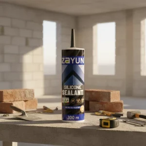 Weatherproof Neutral Silicone Glass Sealant for Wooden Frame Doors Construction Use with Strong Adhesion