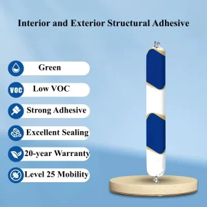 Weatherproof Neutral Silicone Sealant UV Resistant Outdoor Weather Resistant Joint Adhesive for Building Facades Expansion Gaps