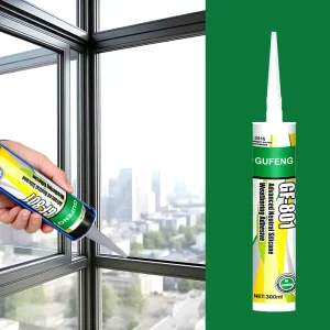 Weatherproof Rainproof Clear Neutral Silicone Sealant for Aluminum Windows