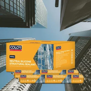 Weatherproof Structural Silicone Sealant Neutral-Curing Waterproof Construction 12-Month Shelf Life Custom Color