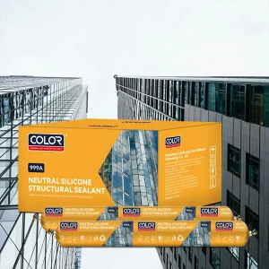 Weatherproof Structural Silicone Sealant for Glass, Aluminum, Stone, and Wood