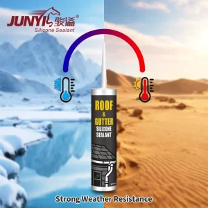 Weatherproof UV Resistant Exterior Waterproof Roof and Gutter Neutral Cure Silicone Sealant