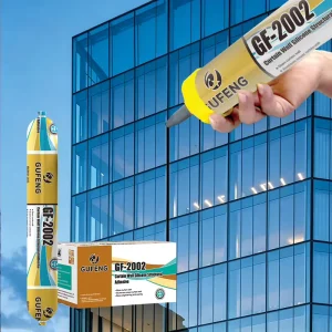Weatherproofing Glazing Silicone Window Sealant Neutral for Glass & Metal Non-Corrosive UV Resistant for Curtain Wall