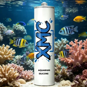 White Aquarium Sealant for Fish Tanks, Waterproof, Non-shrink, Continuous Immersion Resistant, XMC399