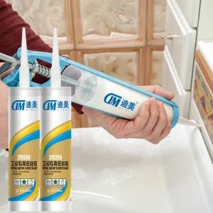 White Bath and Sanitary Silicone Anti Fungal Silicone Sealant