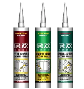 White Black GP Silicone Sealant for Windows and Doors, Glass Adhesive, Structural Adhesion