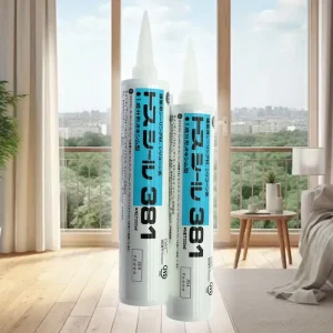 White Neutral Silicone Sealant, Fast-Drying, Anti-Fungus, 333 ml